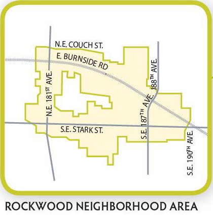 Rockwood Neighborhood map