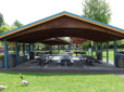 Picnic shelter in Red Sunset Park
