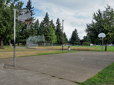 Basketball court in Rockwood Central Park
