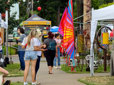 Gresham Arts Festival booths