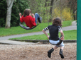 Play structure in Bella Vista Park