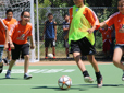 Futsal game at Davis Park