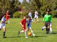 Kids playing soccer at Gradin Sports Park