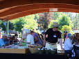 Picnic shelter at Main City Park