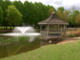 Gazebo in Red Sunset Park