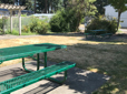 Picnic tables in Yamhill Neighborhood Park