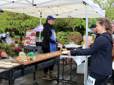 A popular spot is the pancake booth after the Gresham Lilac Run.